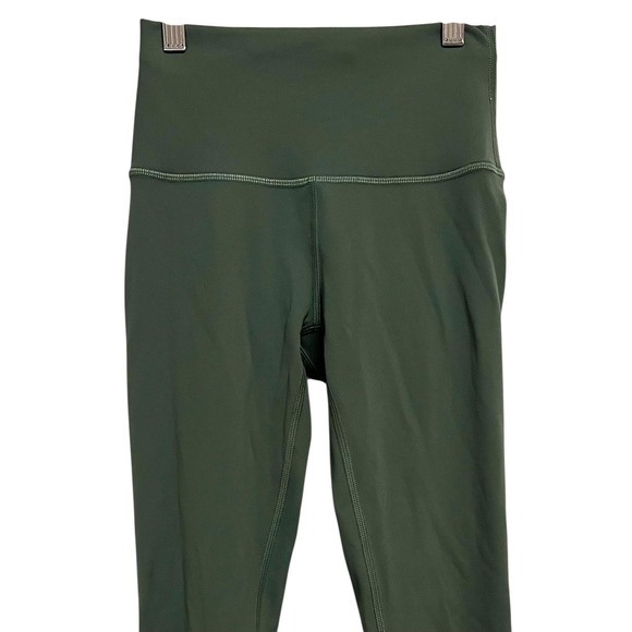 Lot of 2 Lululemon Wunder Train Tight Size 4 Green Blue High Rise Ankle Yoga - Picture 4 of 16